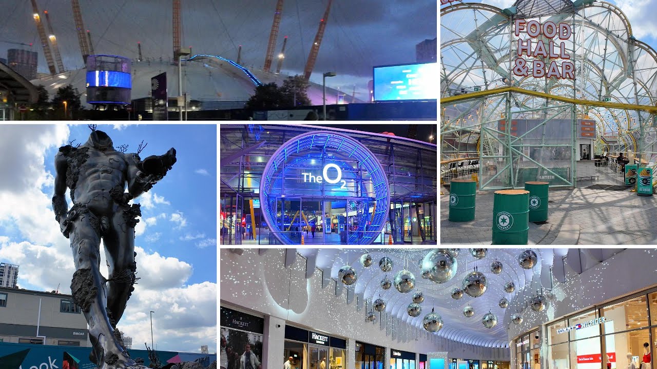 Day & Night Tour O2 Arena Millennium Dome  North Greenwich Peninsula Square London Cable Car