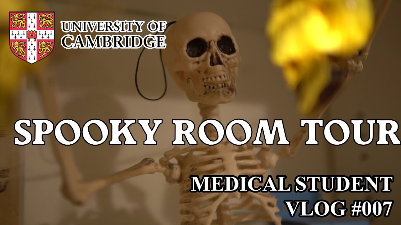 Spooky Room Tour | Cambridge University Medical Student Vlog 
