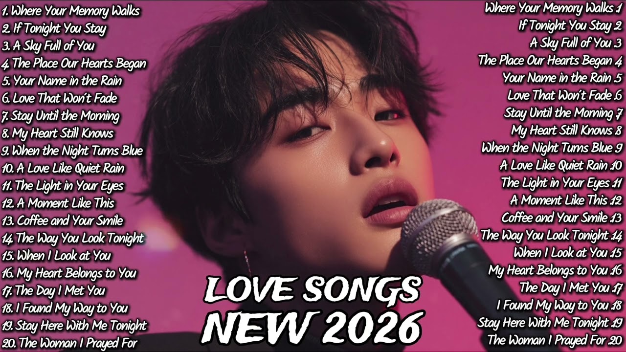Beautiful Love Songs 2026 💕 Relaxing Romantic Music | Easy Listening Melodies