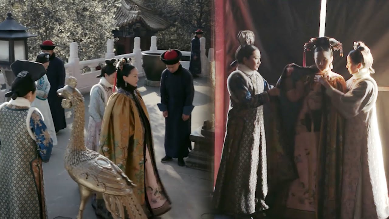 Тётя Фуцзя сняла с Жуи грубую тюремную одежду, накинула шёлковый халат Императрицы-матери