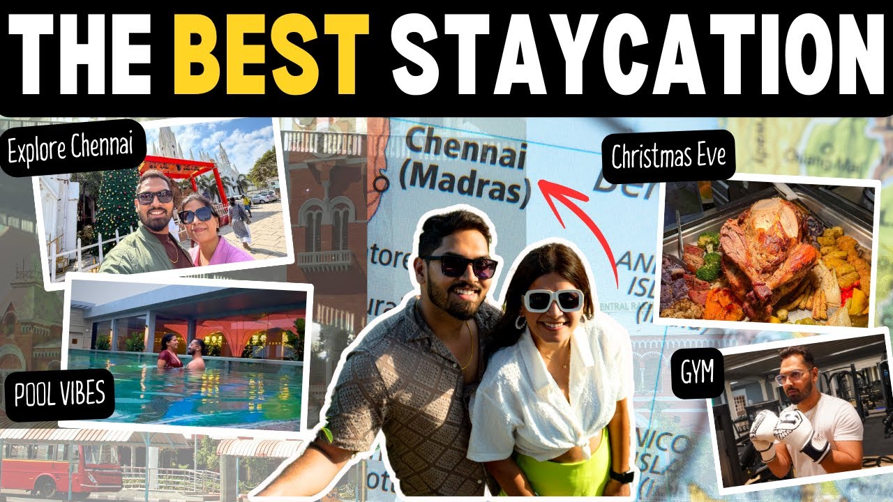 Staycation at Radisson Blu Hotel & Suites GRT Chennai | Colonial Trails of Chennai | Staycation vlog
