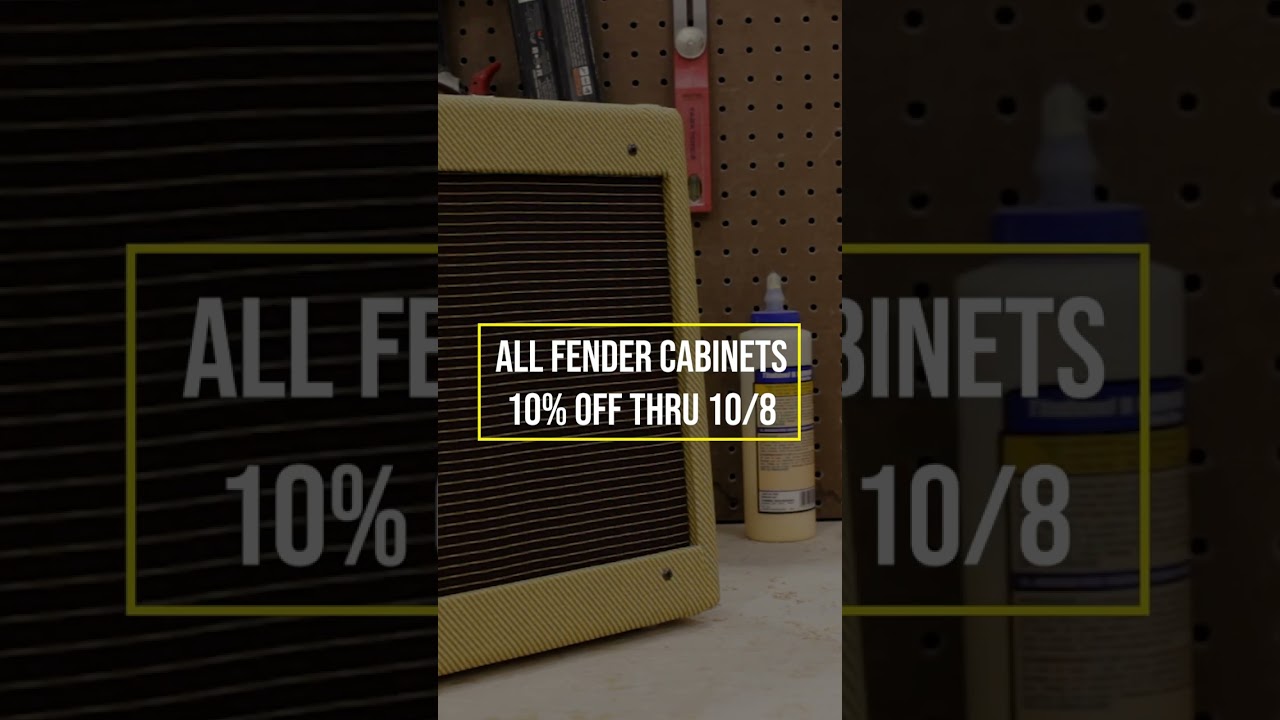 Mojotone Tweed Champ Fender Cabinet Rocktober Sale 