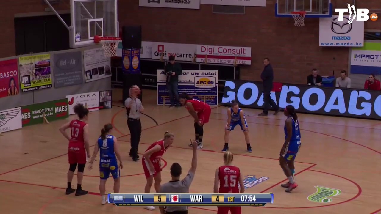 Kangoeroes Willebroek - DBC Waregem