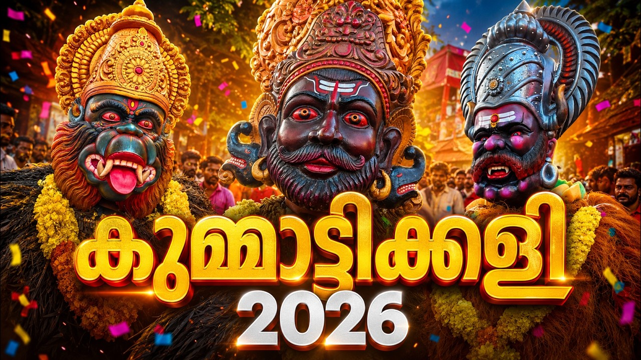 &ldquo;തൃശ്ശൂരിൽ കുമ്മാട്ടികൾ ഇറങ്ങി! 🎭🔥 | കുമ്മാട്ടിക്കളി 2026 | Kummattikali Thrissur 2026
