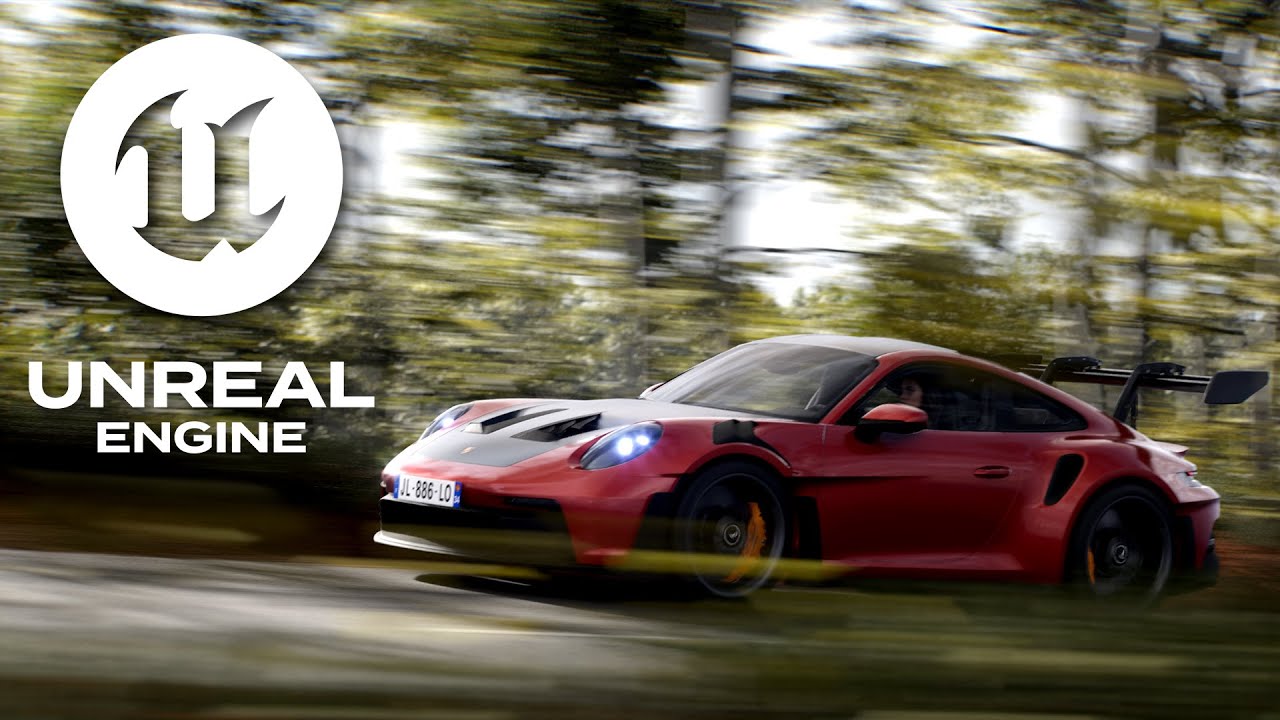UNREAL ENGINE 5.4 - Car Animation