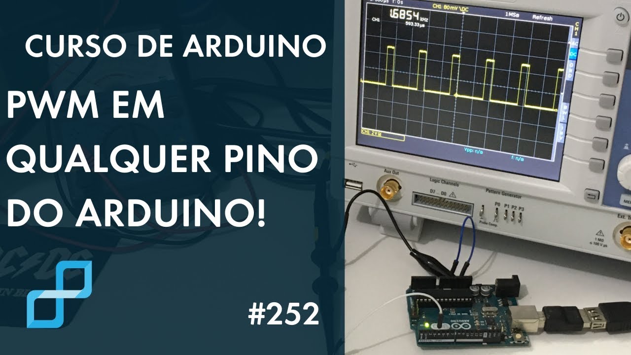 GERANDO PWM EM QUALQUER PINO DO ARDUINO! | Curso de Arduino #252