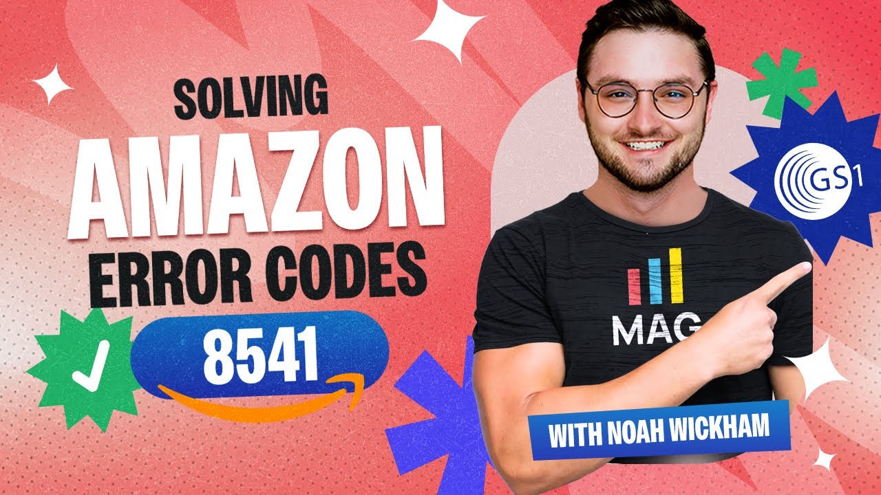 Why Your UPC Codes Need To Be GS1: Amazon Error 8541 Solved