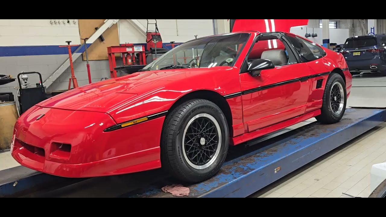 Replacing fuel filter in my 1988 pontiac fiero gt