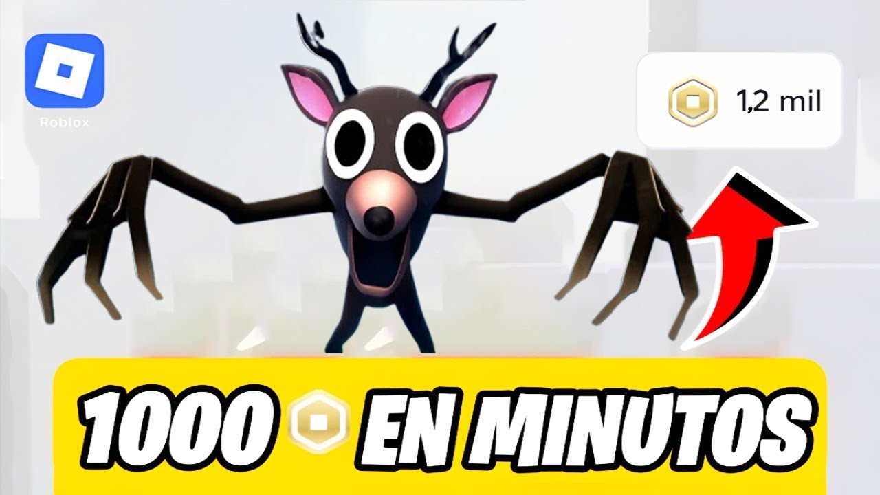 😱 ¡Como CONSEGUIR ROBUX GRATIS en ROBLOX en SOLO MINUTOS 2026! 🤑 Real *1000 ROBUX* ✅