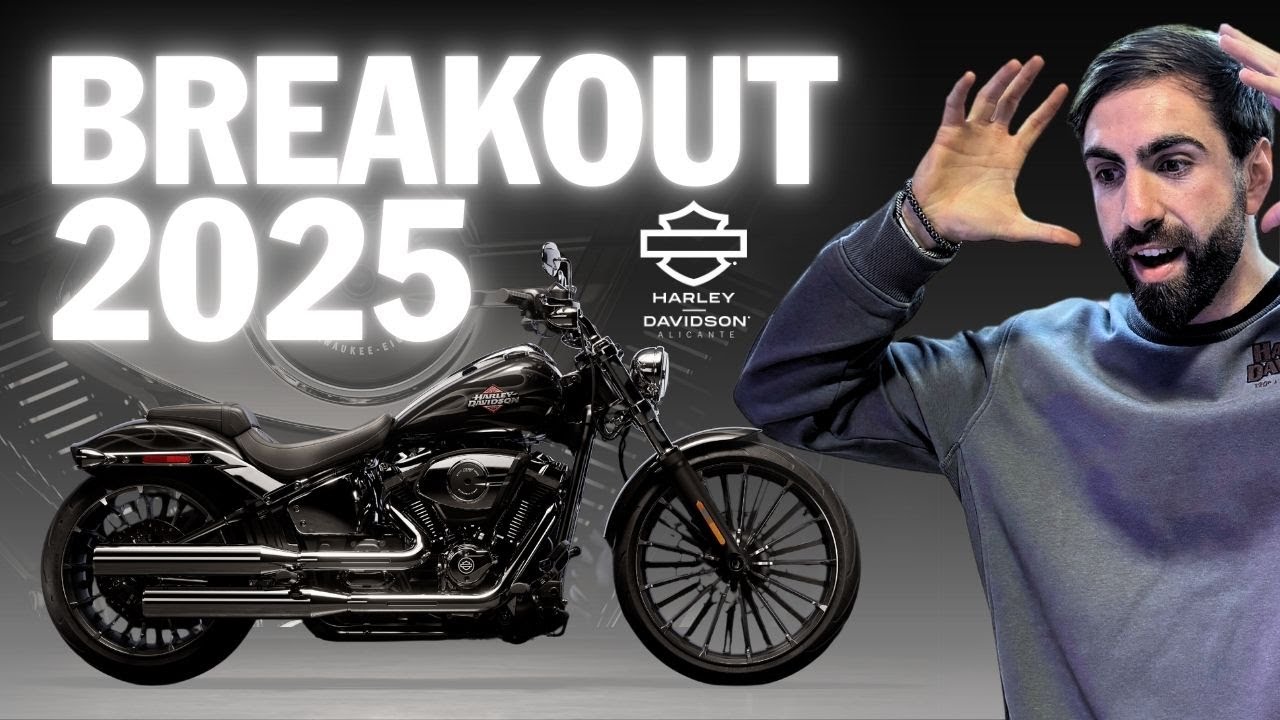 🔥 NUEVA HARLEY-DAVIDSON BREAKOUT 2025: POTENCIA Y ESTILO ÚNICO 💥 | Harley-Davidson Alicante