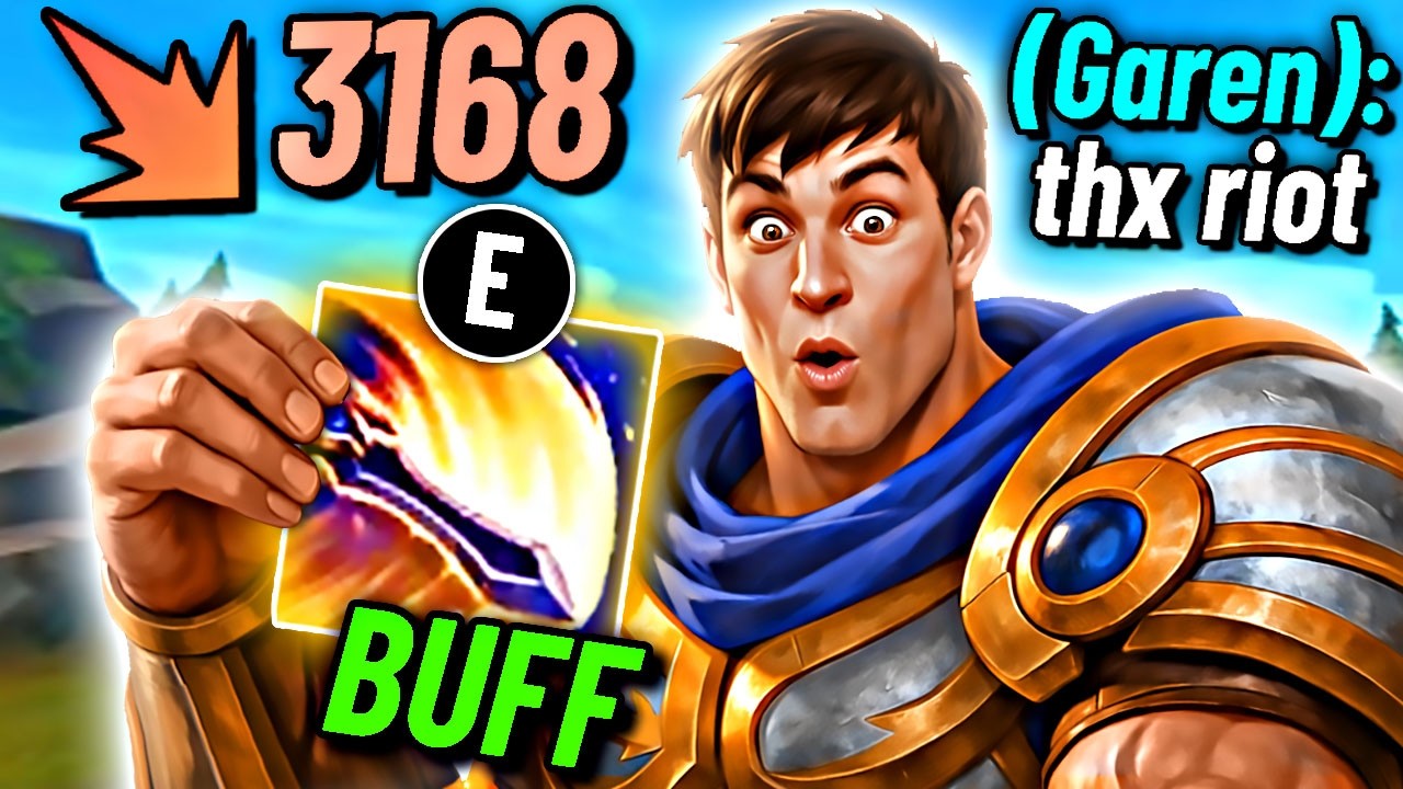 ANOTHER BUFF ??? CRIT GAREN is BROKEN...