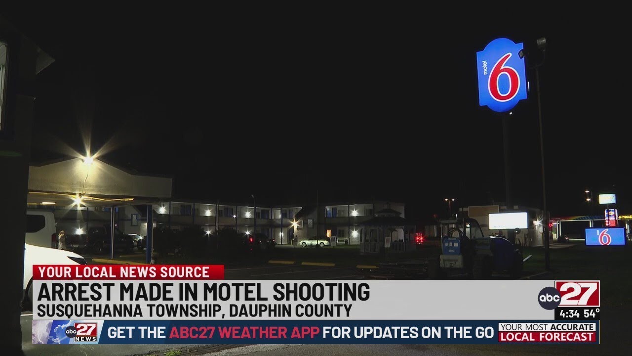 Arrest made in motel shooting