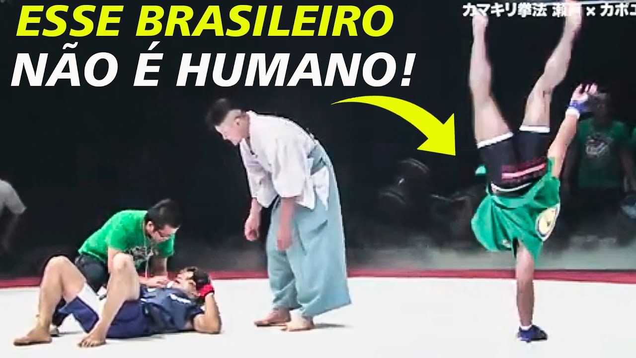 O CAPOEIRISTA que SABE JIU JITSU e ACABA com os ADVERS&Aacute;RIOS :   MARCUS AURELIO LELO