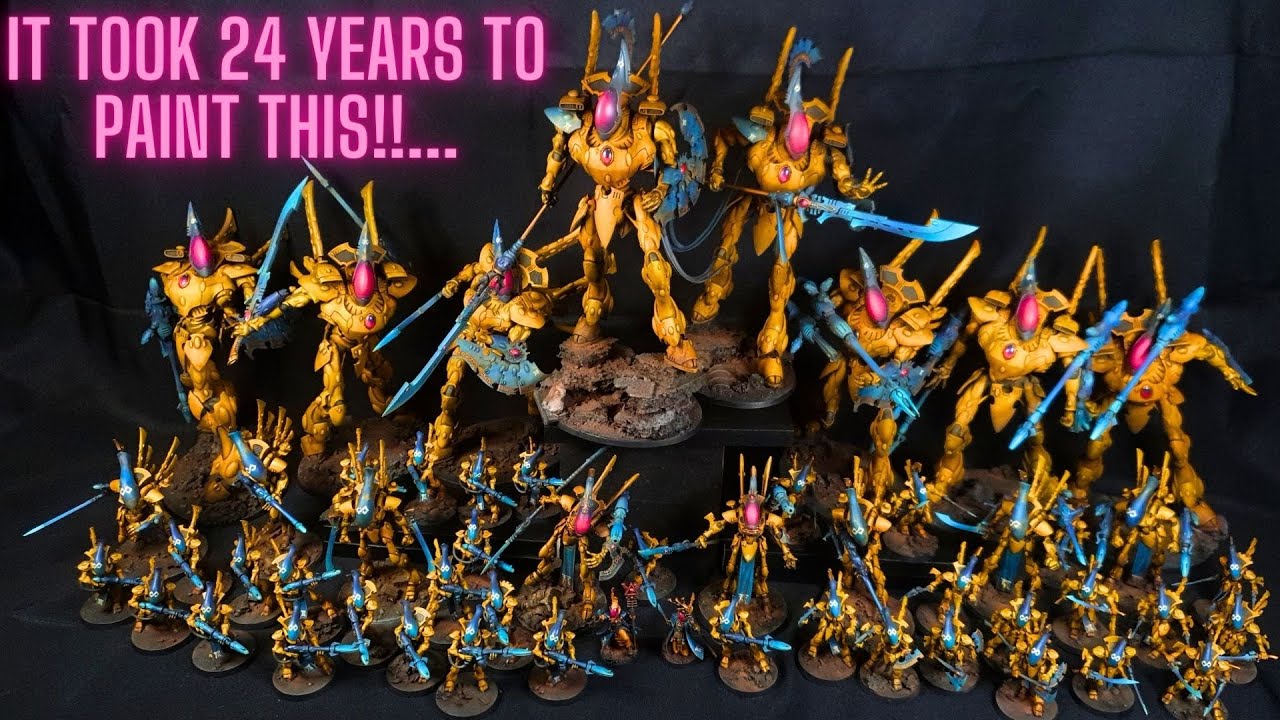 Армия моей мечты Warhammer, на сбор которой ушло 24 года!