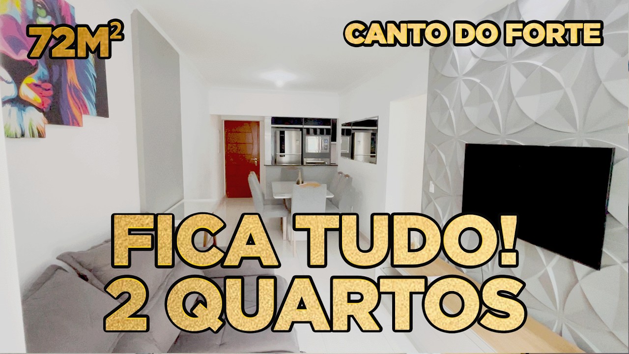 APARTAMENTO PORTEIRA FECHADA DE 2 DORMITÓRIOS À VENDA NO CANTO DO FORTE | PG | SP