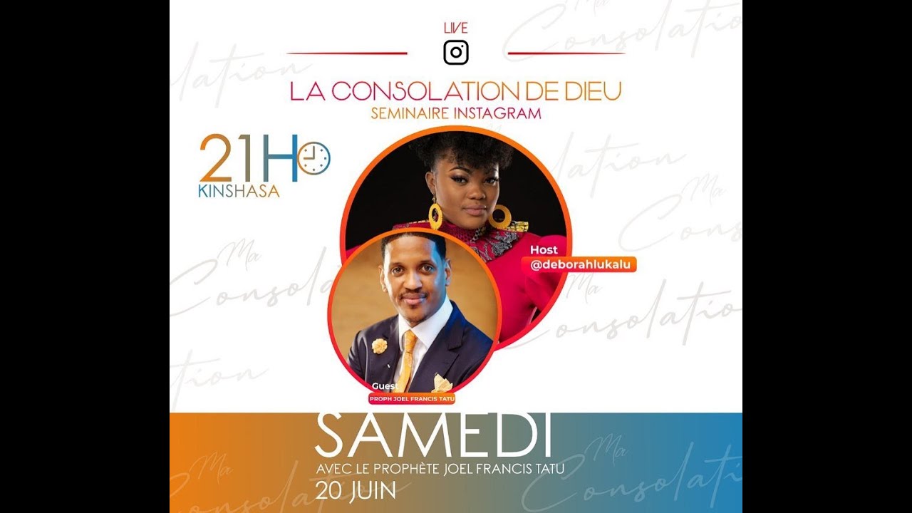 Prophète Joel Tatu -Le jour où Dieu  m’a blessé| Hosted by Deborah Lukalu