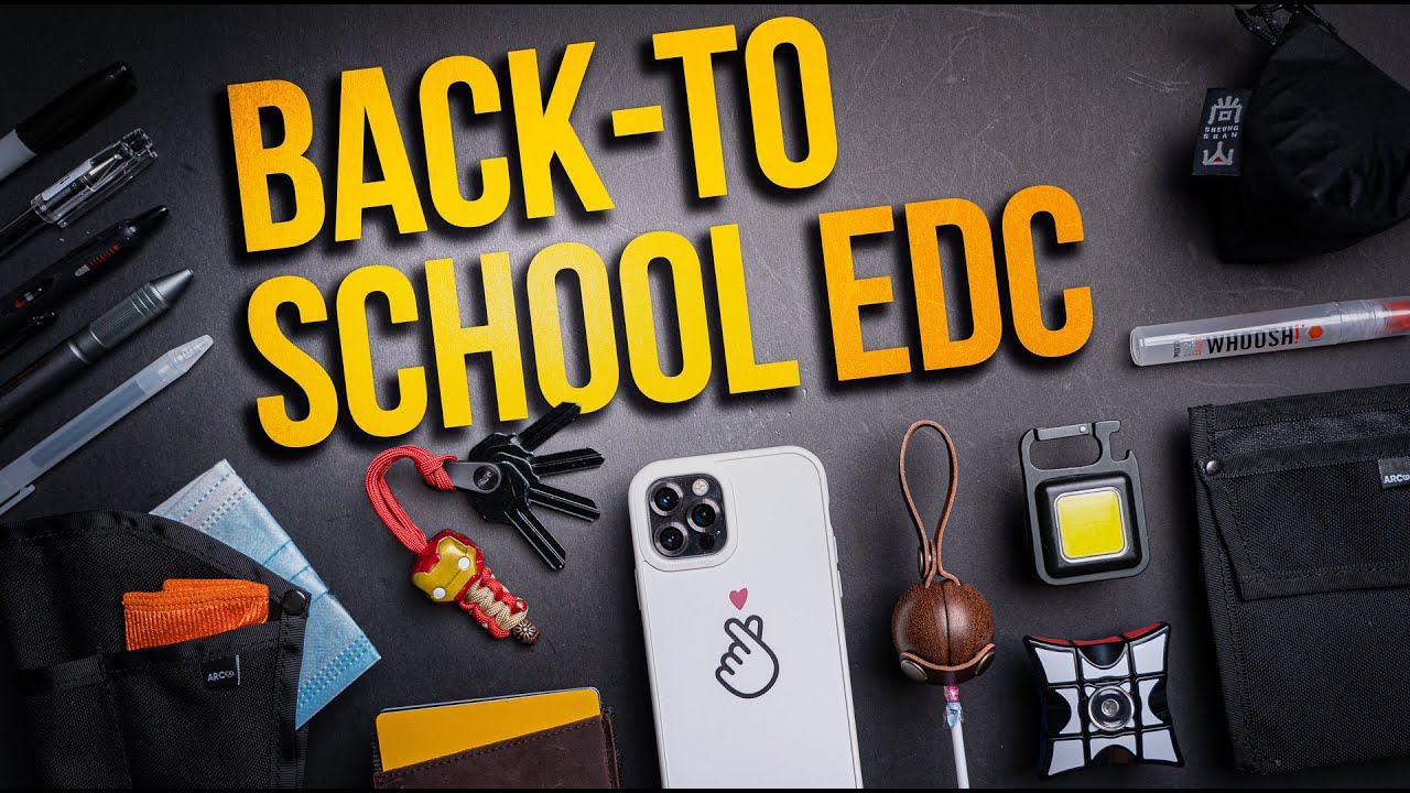 Back-To-School EDC 2022 (Everyday Carry) - What's In My Pockets Ep. 46