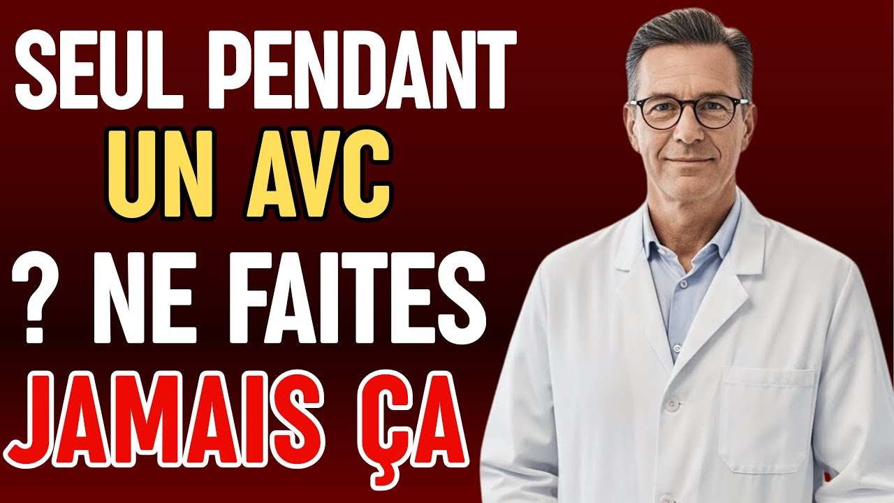 Comment Survivre à un AVC Seul Après 60 Ans - 7 Gestes Qui Sauvent la Vie
