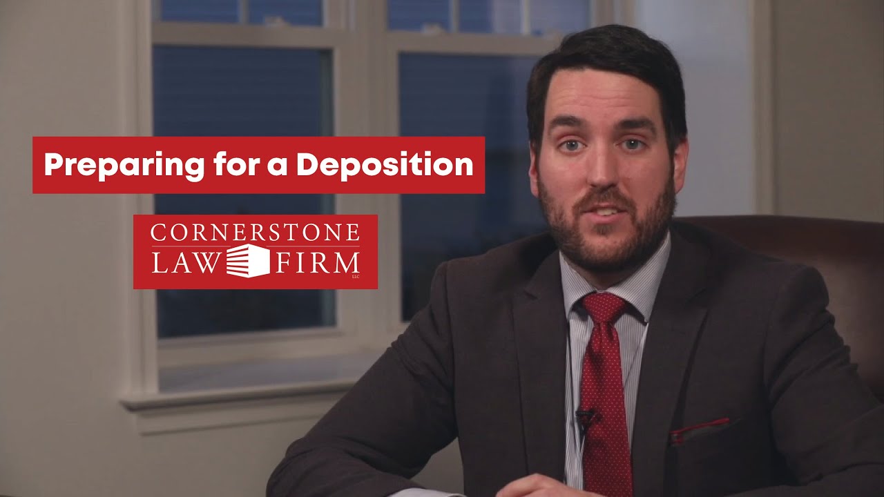 What to expect at your deposition