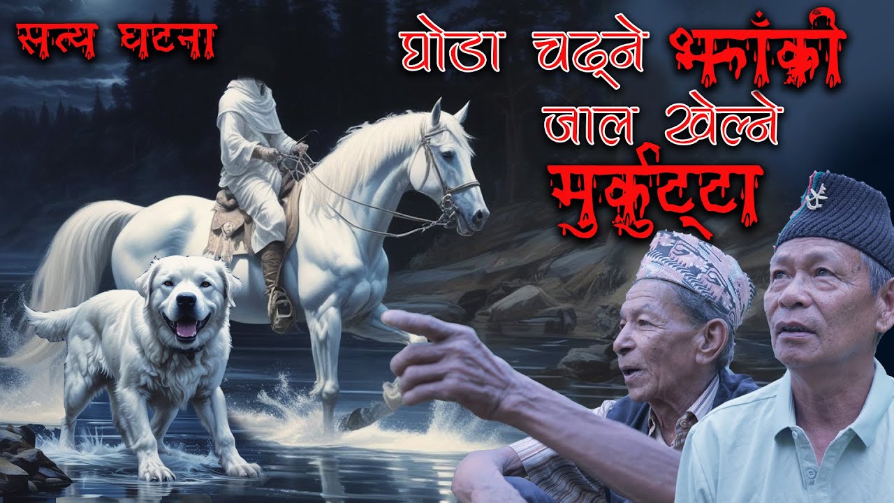 टाउकाे नभाकाे मान्छेले जाल खेल्याे | Real Ghost Nepali horror story | bhoot | kichkandi | murkutta