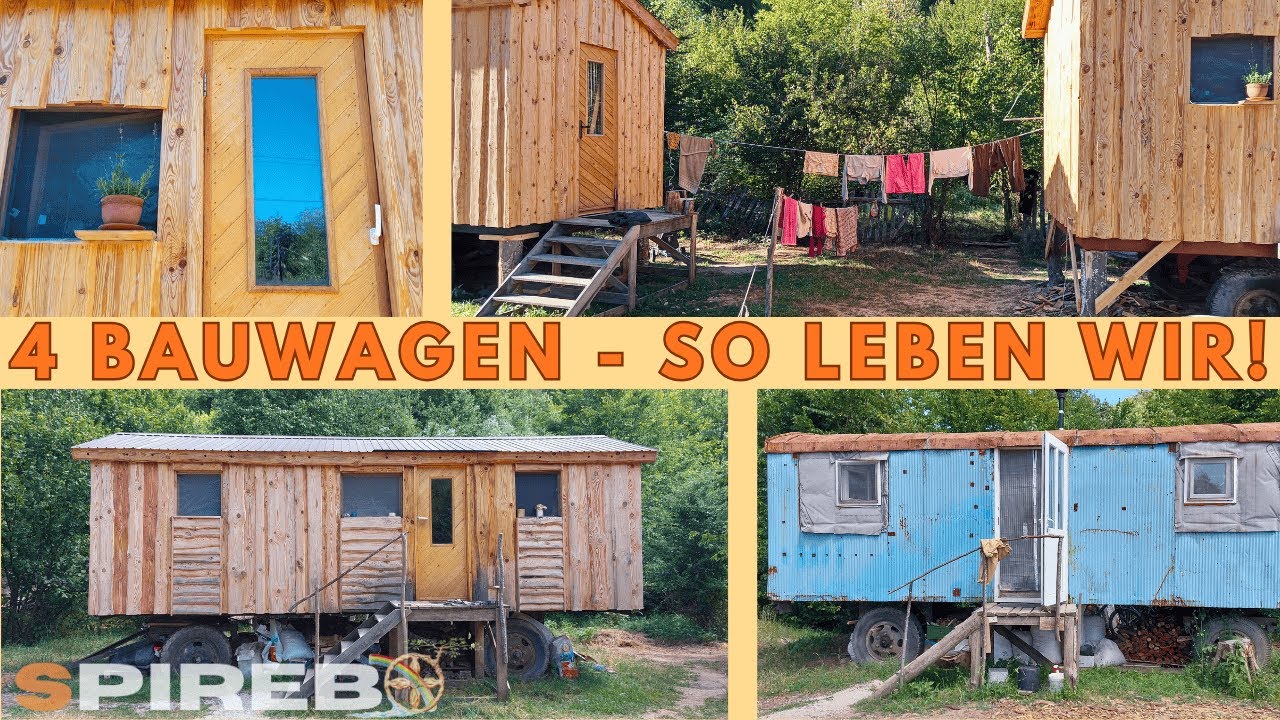 BAUWAGEN Ausbau & Einrichtung – TINY HOUSE Tour bei den Spirebos 🚙