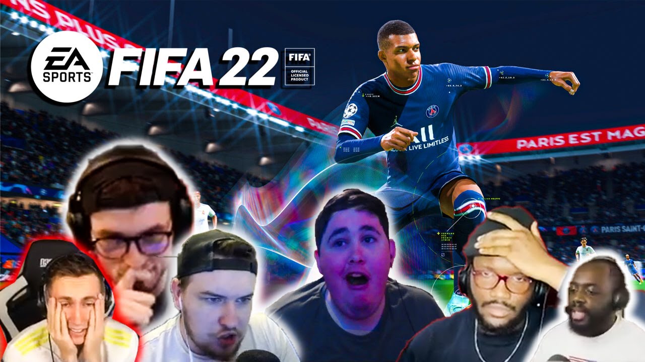 Gamers Reaction to FIFA 22 Official Gameplay Trailer (React Compilation)