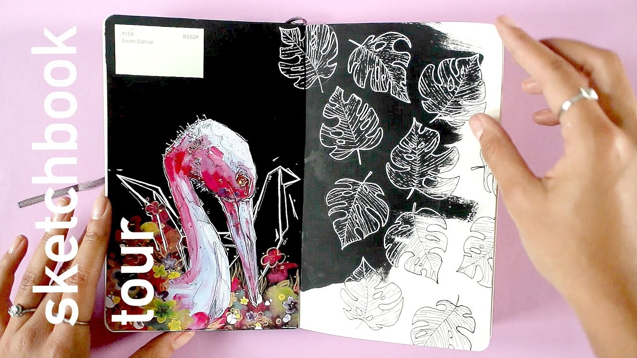 Moleskine Sketchbook Tour · Nov '16 - Apr 17 · semiskimmedmin