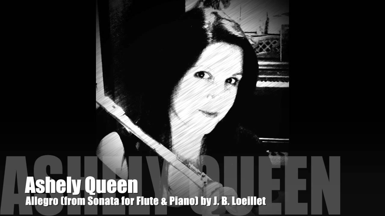 Allegro (from Sonata for Flute & Piano) by J.B. Loeillet