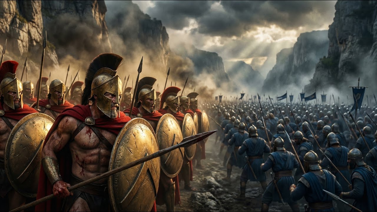 Когда 700 спартанских гоплитов остановили 10 000 персов — противостояние, изменившее историю.