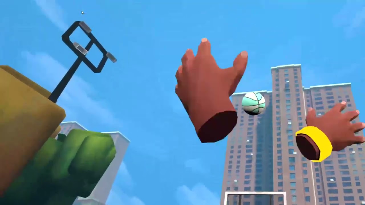 Blacktop Hoops - VR Valve Index - E-Sports Simulation Basketball - First play