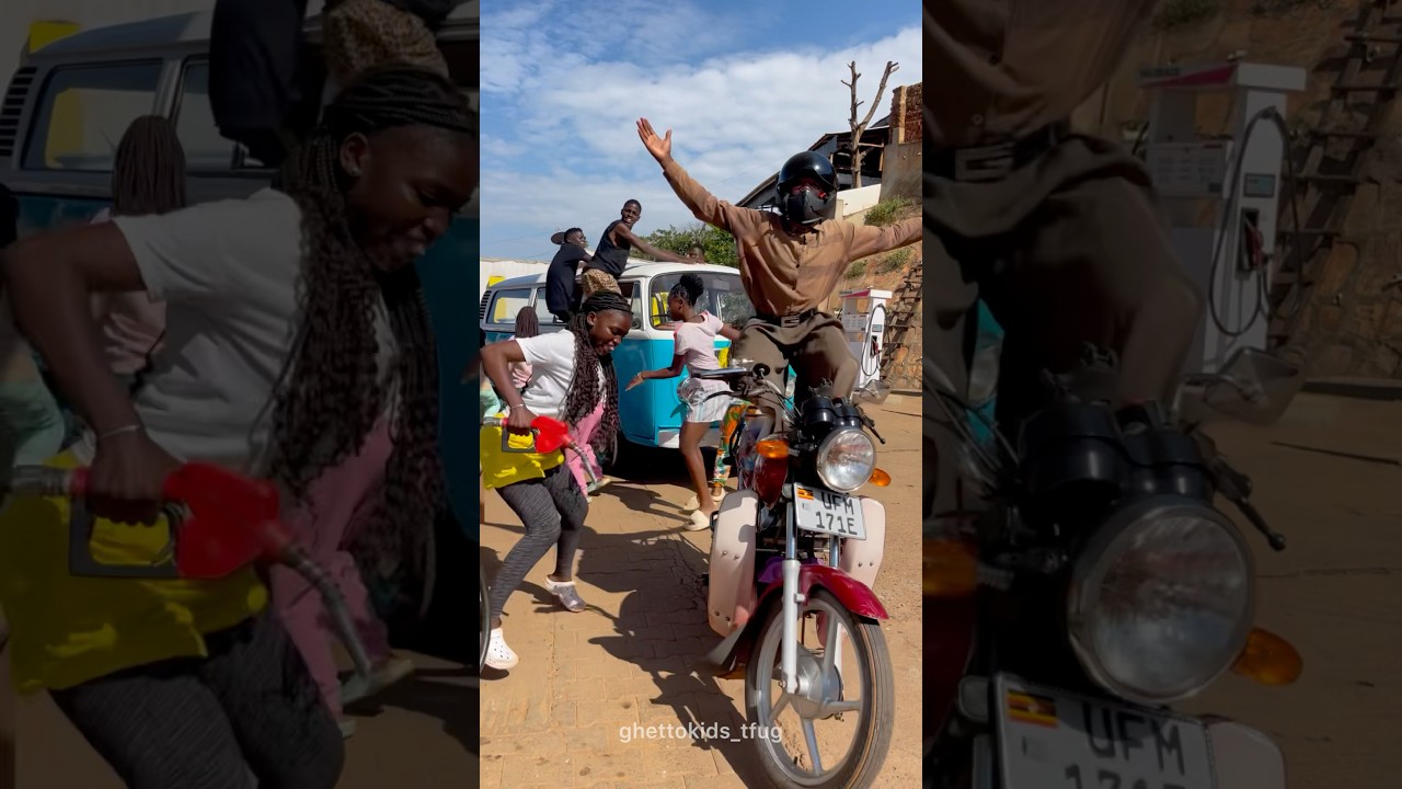 Ghettokids- Bike Challenge #ghettokids #dance #subscribe
