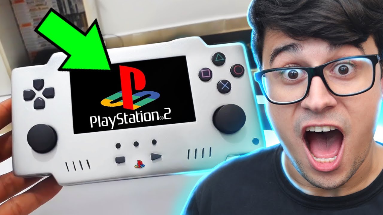 ACHEI UM PS2 PORTÁTIL (INCRÍVEL)