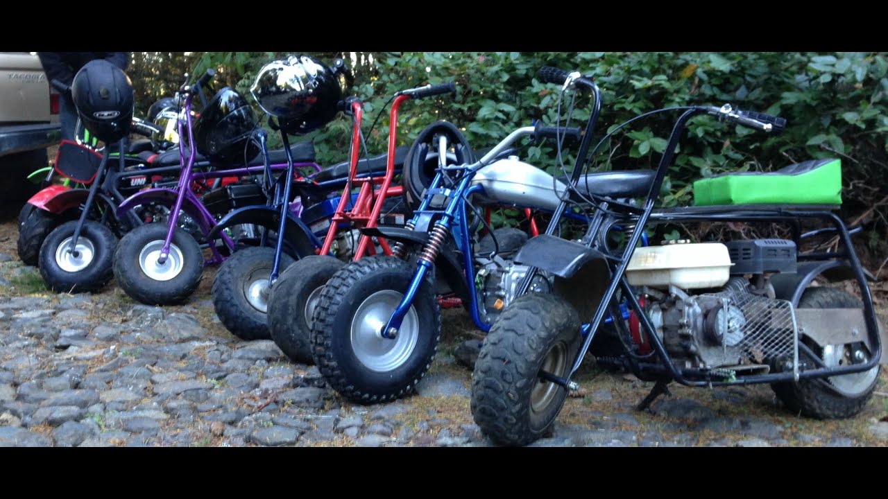Mini bike club vs. Aggressive trails - GoPro