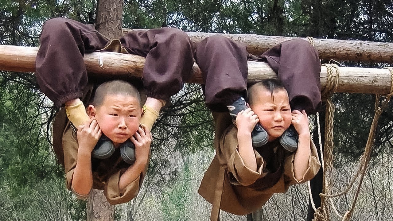 Voilà Comment est l'Entraînement Dur et Impitoyable des Moines Shaolin