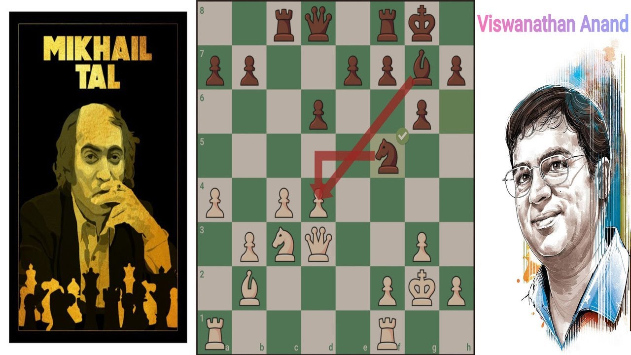 Mikhail Tal vs Viswanathan Anand | Tournament of Generations 1989