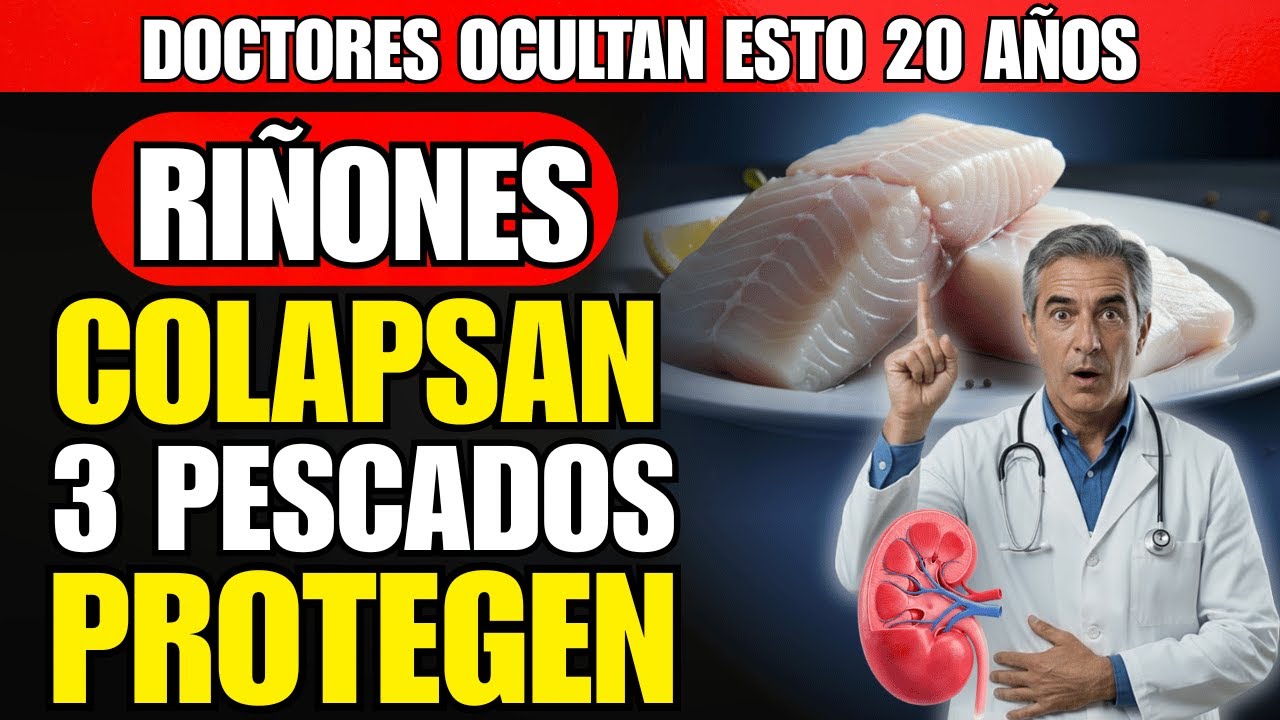 Insuficiencia Renal: 3 Pescados que PROTEGEN tus Riñones (Sin Subir la Creatinina)