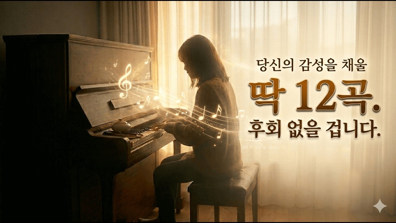 후회 없을 겁니다. 딱 12곡, 독보적인 음색 플레이리스트 🎧