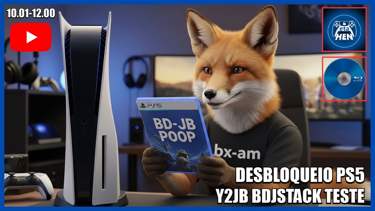TETSE Y2JB BDJSTACK DESBLOQUEIO PS5 10.01-12.00 