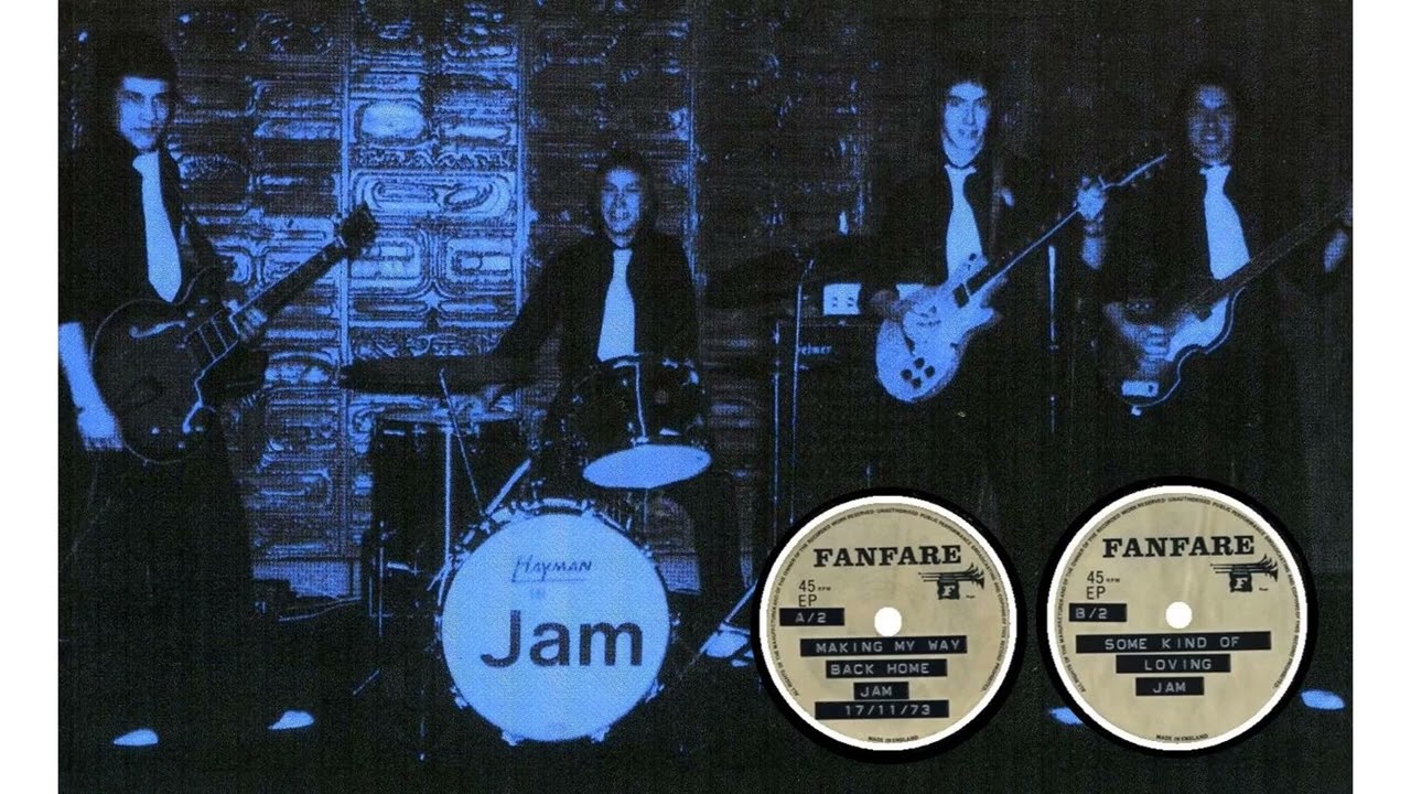 THE JAM - Making My Way Back Home - Fanfare Studios, November 1973 (Unreleased Song)