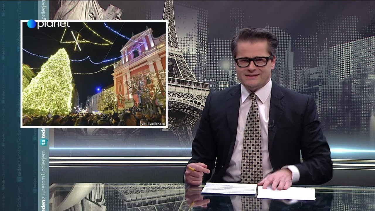 Ta teden: Prižig lučk, magični medvedki, ukinitev RTV prispevka?