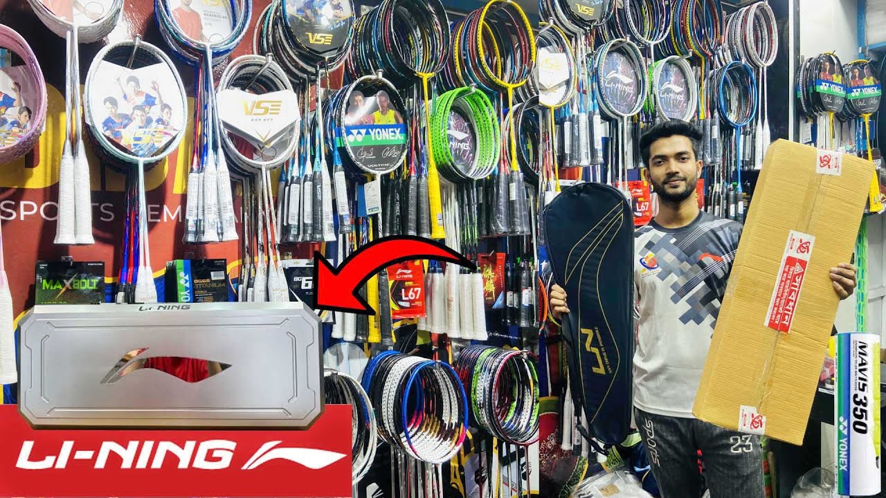 ১০০% অরিজিনাল LI-NING ব্যাডমিন্টন র‍্যাকেট🎾 কিনুন- Buy Worlds Best Selling Badminton Rackets LI-NING