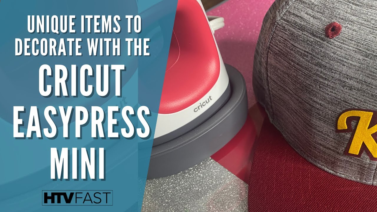 Best Ways to Use the Cricut Mini Easypress: #1 How to Heat Press Hats