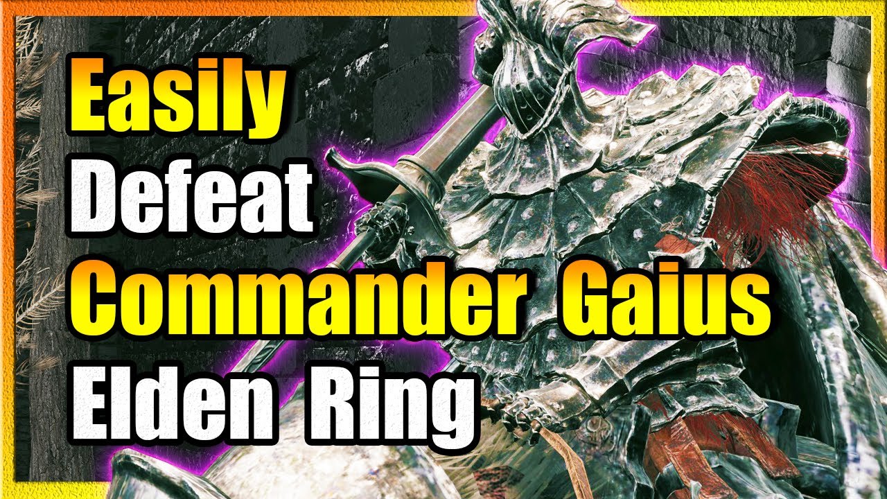 Руководство по боссу Командир Гай: Elden Ring