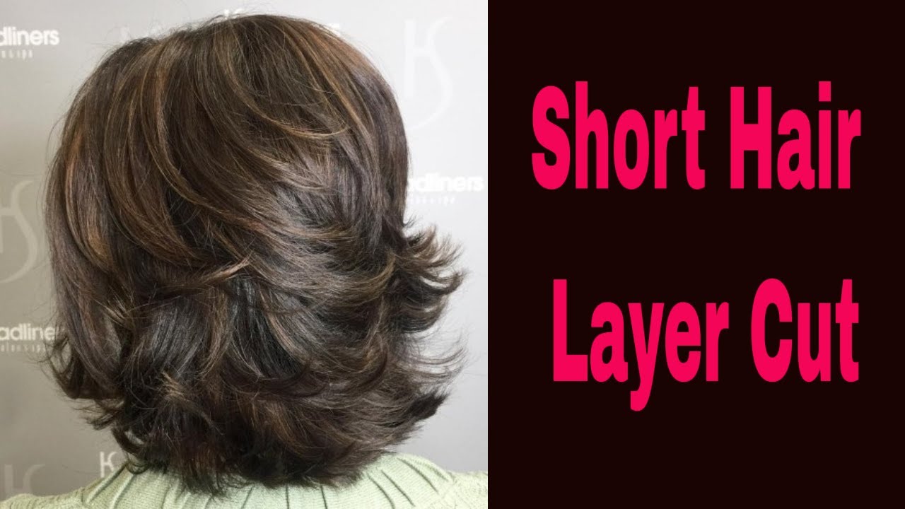 90 DEGREE LAYER CUT || Short Hair Layer Cut || Advance Layer Cut ||