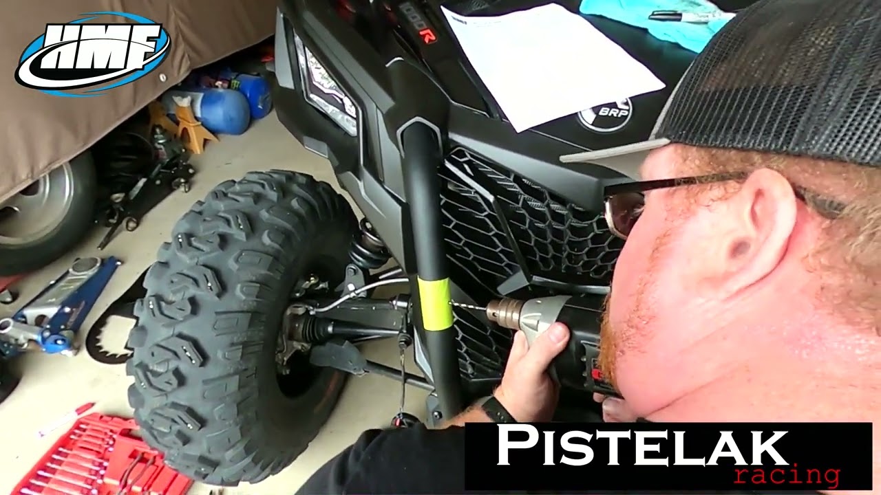 HMF Can-Am® Maverick Sport/Trail Front HD Bumper - TEAM PISTELAK