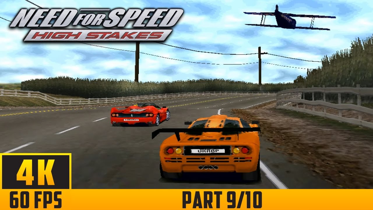 Need For Speed IV: High Stakes - Walkthrough Game - Part 9/10 (4K 60FPS) No Commentary