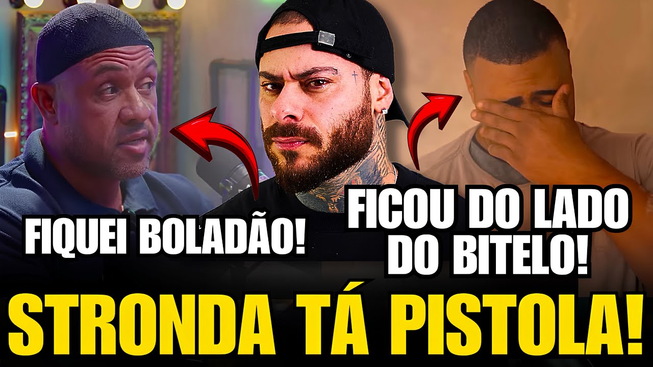 LÉO STRONDA SE REVOLTA E DETONA ROGÉRIO ZIAD APÓS ATAQUE AO BITELO!