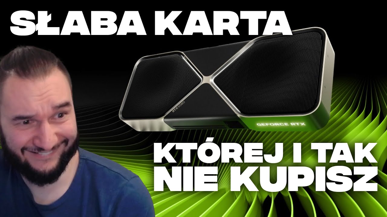 Premiera Nvidia RTX 5000 jest śmieszna