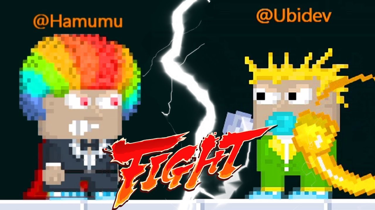 @Hamumu vs @Ubidev (Epic Fight) | Growtopia Fight Ep. 2