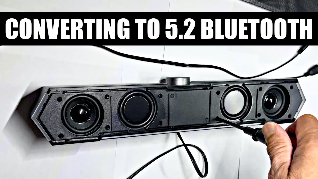 How To Convert Computer Speaker to a Wireless Bluetooth Speaker